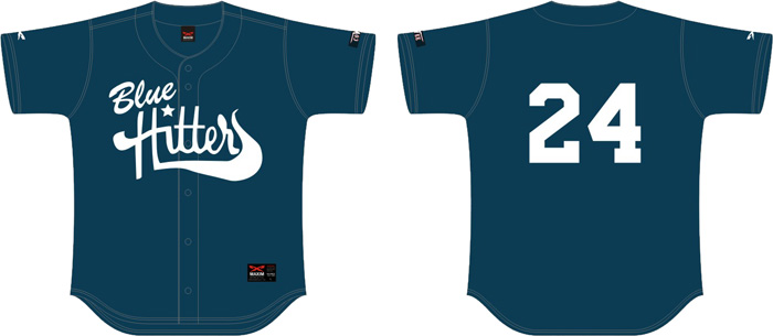 Camisa Blue Hitters