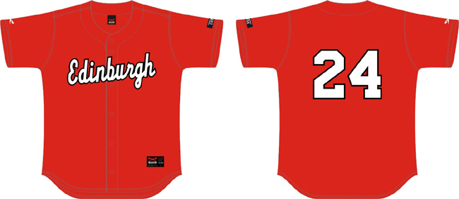 Edinburgh Shirt Rood: Flatback Mesh