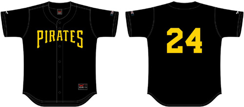 Camisa Pirates, negro