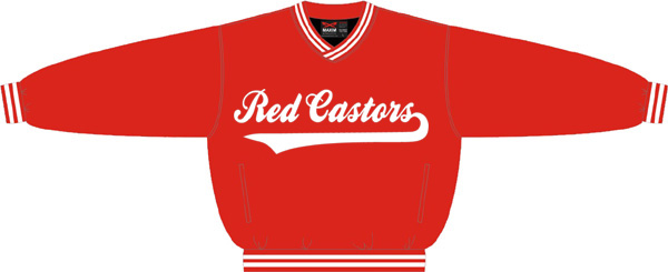 Red Castors PolyMicro Pullover Jacket
