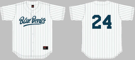 Blue Devils Shirt Pinstripe