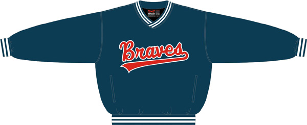 Braves Gouda PolyMicro Pullover Jack