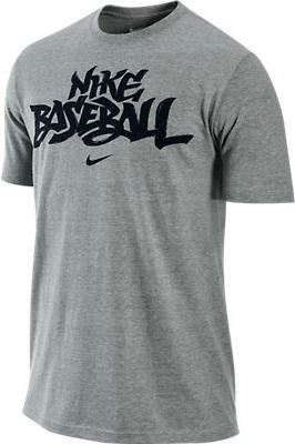 Nike T-Shirt Script Grey