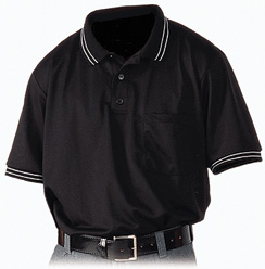 Smitty Umpire Polo, Black